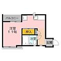 メゾンドサフラン4階2.5万円