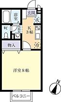 エスポワール 0102 ｜ 茨城県守谷市けやき台3丁目（賃貸アパート1K・1階・26.71㎡） その2