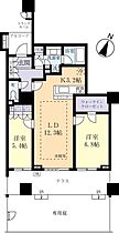 ブランズシティ守谷115号室 0115 ｜ 茨城県守谷市ひがし野2丁目（賃貸マンション2LDK・1階・65.85㎡） その2