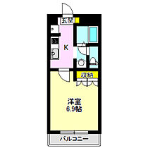 ちゅらストリーム 202 ｜ 群馬県高崎市上大類町（賃貸アパート1K・2階・24.79㎡） その2