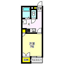 シティーパレス上中居第一 105 ｜ 群馬県高崎市上中居町（賃貸アパート1K・1階・24.01㎡） その2