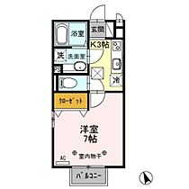 パストラル 105 ｜ 群馬県高崎市上中居町（賃貸アパート1K・1階・26.71㎡） その2