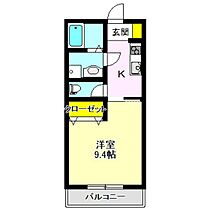 あさひレジデンス上中居II 201 ｜ 群馬県高崎市上中居町（賃貸マンション1K・2階・31.50㎡） その2