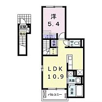 ガーデン　パレス　III 203 ｜ 群馬県高崎市上中居町（賃貸アパート1LDK・2階・41.29㎡） その2