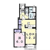 ベルフィオーレ　I 101 ｜ 群馬県高崎市日高町（賃貸アパート1LDK・1階・45.72㎡） その2