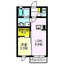 アネックスＱ　II 202 ｜ 群馬県高崎市上中居町（賃貸アパート1LDK・2階・34.02㎡） その2