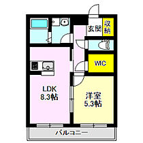 ハーベストプレイス 106 ｜ 群馬県高崎市上中居町（賃貸マンション1LDK・1階・37.26㎡） その2