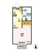 アンジェリーク A203 ｜ 群馬県高崎市西横手町（賃貸アパート1K・2階・26.71㎡） その2