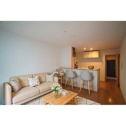 グランドカメリア・I 101 1階2LDKのリビング/ダイニング