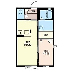 ネオシティF 1階/101