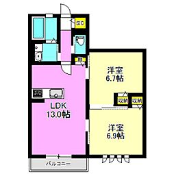 パルクハイム 1階/102