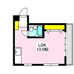 ヴィラ高崎 2階/203
