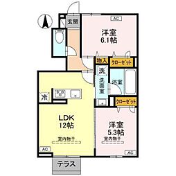 ウィル・クレストII 1階/101