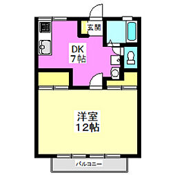 タウンハイツI 2階/206