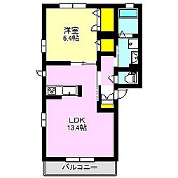 ラウレア AB 1階/-