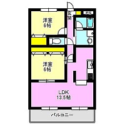 リジョンC棟 2階