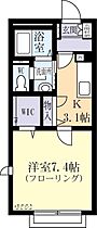 みらいタウン21 0201 ｜ 茨城県つくばみらい市陽光台3丁目（賃貸アパート1K・2階・28.21㎡） その2