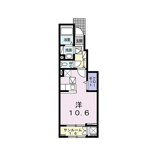 リオンリゾートIX ｜茨城県つくば市上横場(賃貸アパート1R・1階・32.43㎡)の写真 その2