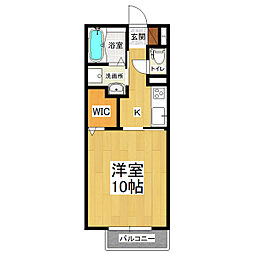 つくばエクスプレス つくば駅 バス15分 環境研究所下車 徒歩15分の賃貸アパート 2階1Kの間取り