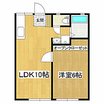 うづら荘Ａ棟 105 ｜ 茨城県土浦市北荒川沖町（賃貸アパート1LDK・1階・34.65㎡） その2