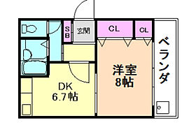 大阪府大阪市福島区玉川4丁目（賃貸マンション1DK・5階・40.00㎡） その2