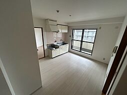 JR東西線 海老江駅 徒歩5分の賃貸マンション 4階2LDKのリビング/ダイニング