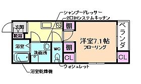 ゼニス天神 102 ｜ 大阪府池田市天神2丁目5-21（賃貸アパート1K・1階・28.98㎡） その2