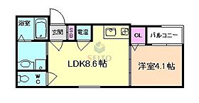 大阪府大阪市淀川区田川北1丁目（賃貸アパート1LDK・2階・30.84㎡） その2