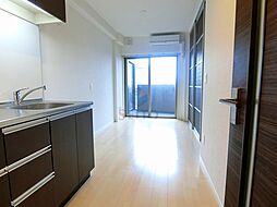 Villa Wisteria（ヴィラウィステリア） 605 6階1DKのリビング/ダイニング