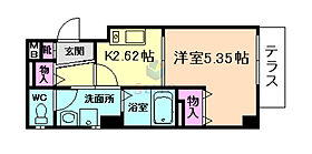 大阪府豊中市螢池北町1丁目（賃貸マンション1K・1階・22.66㎡） その2