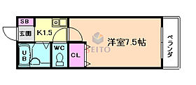 パークピア豊中本町  ｜ 大阪府豊中市本町4丁目（賃貸マンション1K・2階・21.00㎡） その2