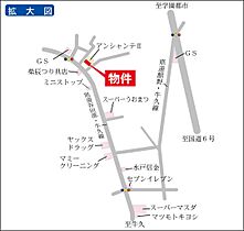 アンシャンテII 0311 ｜ 茨城県つくば市高見原2丁目（賃貸マンション1R・3階・23.76㎡） その3