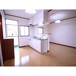 金子ハイツ 2階2LDKのリビング/ダイニング