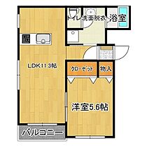 リヴマンションＢ棟 101 ｜ 茨城県稲敷郡阿見町荒川本郷（賃貸マンション1LDK・1階・42.45㎡） その2