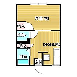 間取図画像 1DK