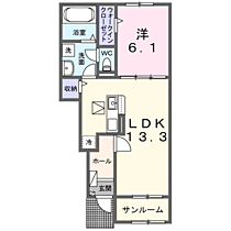 ラ　コリーナ　Ｇ 103 ｜ 茨城県つくばみらい市小絹（賃貸アパート1LDK・1階・50.05㎡） その2