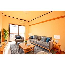 カーサ中田1号棟 103 1階ワンルームのリビング/ダイニング