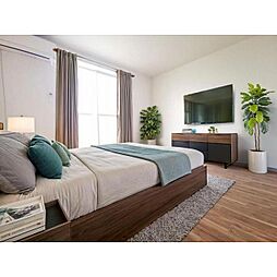 CHEZ-NOUS 204 2階1Kのリビング/ダイニング