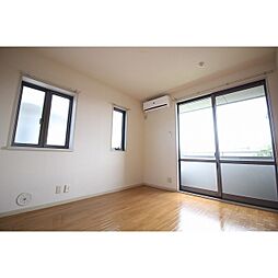 関東鉄道常総線 小絹駅 徒歩15分の賃貸アパート 1階2LDKのリビング/ダイニング