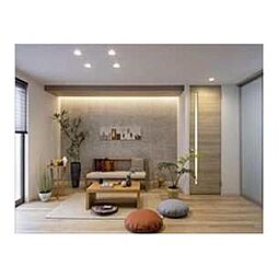 アンビハウス守谷 302 3階2LDKのリビング/ダイニング