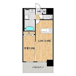 フィネストリーノ守谷 1LDKの間取図画像