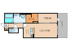 奈良県葛城市北花内（賃貸アパート1LDK・1階・41.22㎡） その2