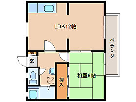 奈良県葛城市疋田（賃貸アパート1LDK・2階・40.00㎡） その2