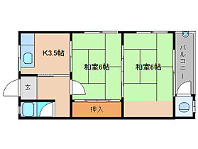 奈良県五條市今井2丁目（賃貸アパート2K・2階・37.00㎡） その2