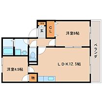 奈良県葛城市疋田（賃貸マンション2LDK・2階・51.90㎡） その2