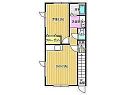 間取図画像 1DK