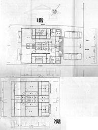 JR芸備線 安芸矢口駅 バス30分 下岩の上バス停下車 徒歩3分の賃貸テラスハウス 4LDKの間取り