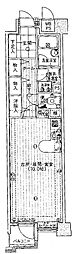 ヒューマンズ沖野上 ワンルームの間取図画像