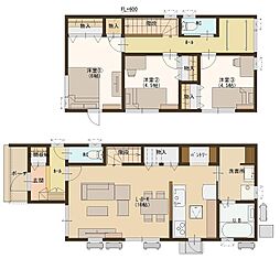 広島県福山市松永町2丁目2号地 3LDKの間取り