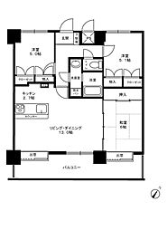 ダイアパレス沖野上 3LDKの間取図画像